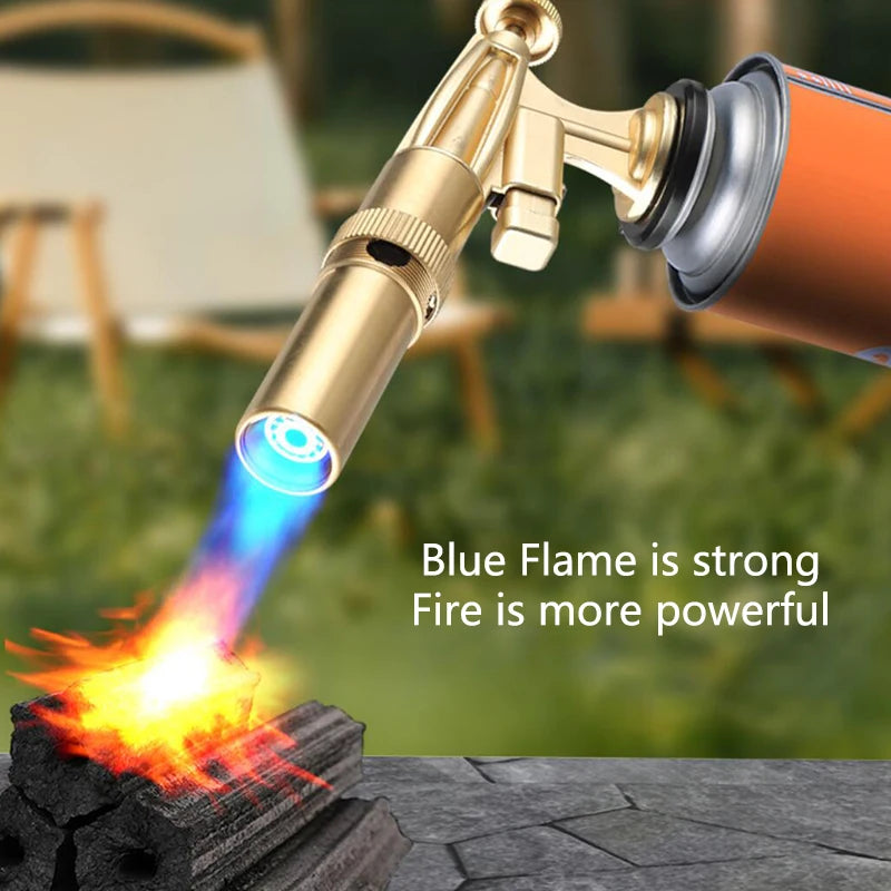 Kitchen Supplies Welding Equipment Grill Tool Welding Gas Torch Flame Butane Burner Outdoor Camping BBQ Lighter Flamethrower