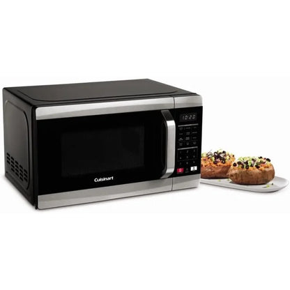 Stainless Steel Microwave Oven Kitchen Microwave Silver Electric Microvawe Appliances Home Microwave Oven